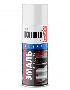 Краска белая для радиаторов отопления 520мл KUDO KU-5101 KUDO