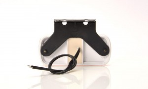 Фонарь габаритный (стрелка) 12V-24V; 24cm Боковой оранжевый, 12V-24V, провод 24c 901 WAS