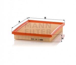 Фильтр воздушный C22009 C22009 MANN FILTER