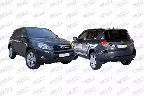 кронштейн бампера передний левый! пластик\ Toyota Rav4 06-09 TY2871004 PRASCO GROUP