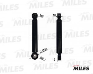 Натяжитель ремня приводного MERCEDES BENZ W202/W210/W901 1.8-2.3 AG00059 AG00059 MILES