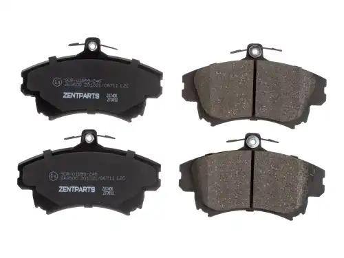 колодки дисковые передние! Mitsubishi Carisma, Volvo S40/V40 1.6-2.0/1.9TD 96> Z07406 ZENTPARTS