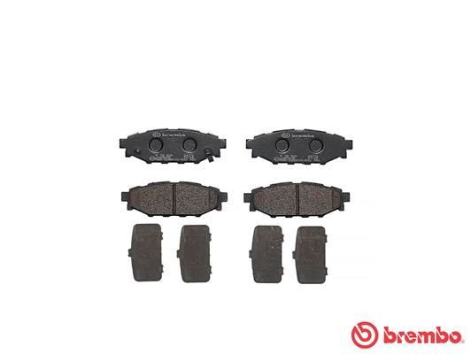 Колодки тормозные P78020 P78020 BREMBO