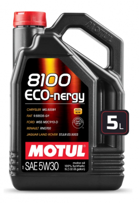 Масло моторное MOTUL 8100 ECO-NERGY 5W30 синт.5л 111686 MOTUL