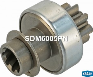 Привод стартера MITSUBISHI Lancer (-00) KRAUF SDM6005PN KRAUF