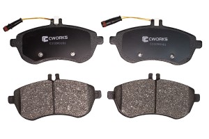 Тормозные колодки передние Low Metallic C11CR0181 C11CR0181 CWORKS