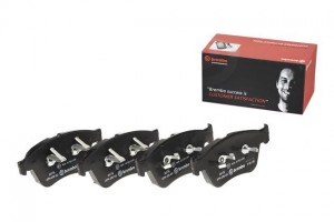 P50105 колодки дисковые передние!\ MB W164 63 AMG 6.2 06> P50105 BREMBO