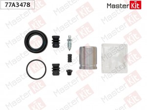 Ремкомплект тормозного суппорта+поршень задний Subaru OUTBACK (BR) 2009 - 77A347 77A3478 MASTER KIT