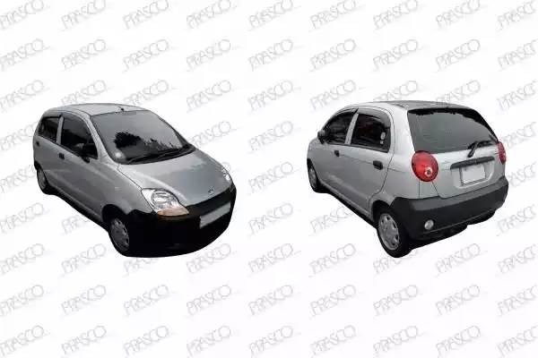крыло переднее прав. с боковым отверст. под повтор.!\ Chevrolet, Daewoo Matiz 05 DW3243013 PRASCO GROUP