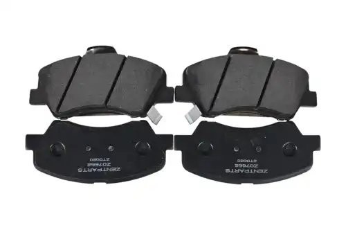 колодки дисковые передние! Hyundai Solaris 10>, KIA Rio 10> Z07662 ZENTPARTS