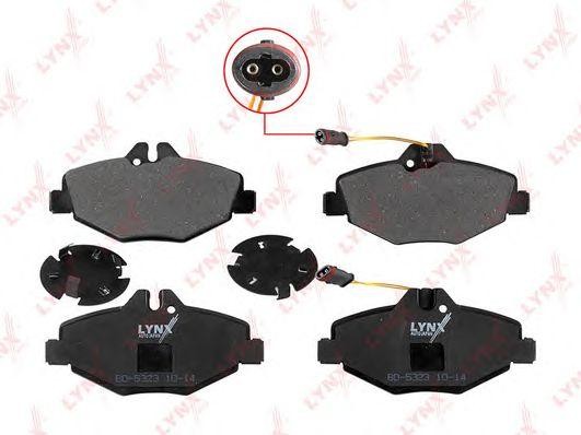 Колодки тормозные дисковые передние BD-5323 LYNXAUTO