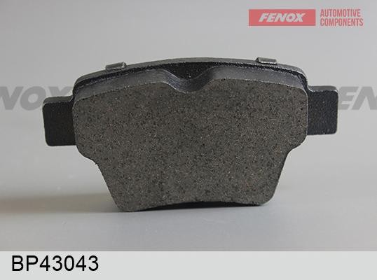 Колодки диск задние Peugeot 307 00-, Citroen C4 04- BP43043 BP43043 FENOX