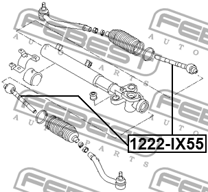 Тяга рулевая 1222-IX55 FEBEST