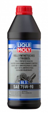 Масло трансмиссионное VOLLSYNTHETISCHES GETRIEBEOIL GL-5 75W90 синт.1л LIQUI MOL 1414 LIQUI MOLY