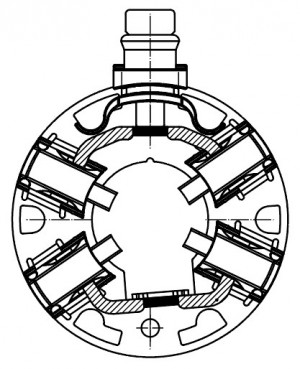 Узел щеточный стартера VBS 1971 START VOLT