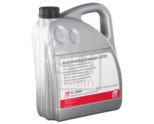 Жидкость трансмиссонная ATF Dexron VI красный 5л 32605 32605 FEBI BILSTEIN