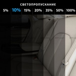Пленка тонировочная 10% 0.5х3м Charcoal Original Light MTF CWF0510 MTF