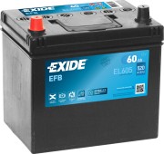 Аккумулятор EXIDE Start&Stop 60А/ч EXIDE EL605 EXIDE