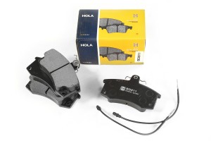 Колодки тормозные дисковые передние для а/м ВАЗ 2110 HOLA BD811 HOLA