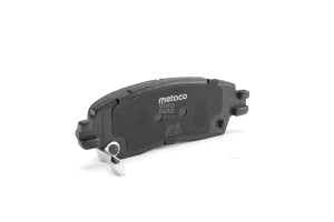 Колодки тормозные задние дисковые к-кт 3010088 3010088 METACO