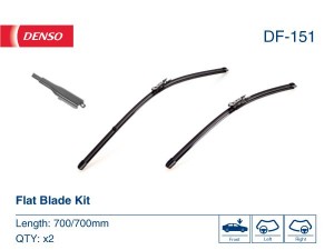Щетка стеклоочистителя бескаркасная 700/700mm (ком-кт) DF-151 DENSO