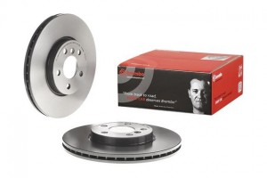 Диск тормозной BMW X1 (F48) (14-) передний вентилируемый (1шт.) BREMBO 09.C350.11 BREMBO