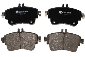 Тормозные колодки передние, Low Metallic C11CR0242 C11CR0242 CWORKS