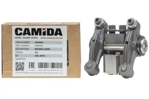 Коромысло (в сборе на цилиндр) дв. Cummins 6СТ 3934921 114113 CAMIDA