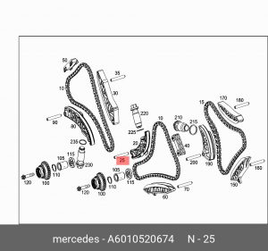 БОЛТ 6010520674 A6010520674 MERCEDES BENZ