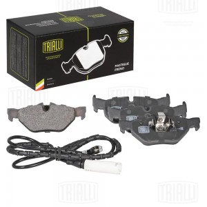 колодки дисковые задние!\ BMW E87/E82/E88/X1 2.0i/3.0i/2.0D 04> PF 4142 TRIALLI