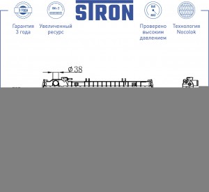 TOYOTA LAND CRUISER (80) (1990-1998) МКПП STR0014 STRON