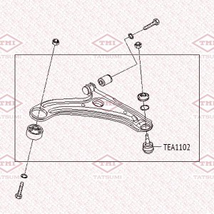 HYUNDAI ACCENT / GETZ / LANTRA TEA1102 TATSUMI