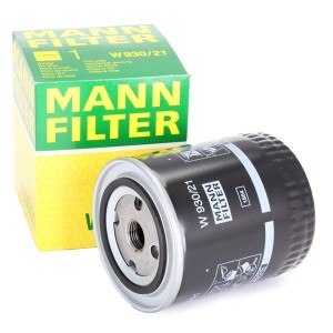 Фильтр масляный Audi A4/A6/A8/S4/S8 2.4-2.8 24V/30V 94> W 930/21 MANN FILTER
