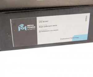 Фара рабочего света квадратная 117х117мм 48Вт (16 LED) рассеянный свет (Flood) 1 370-30-007 MEGA POWER