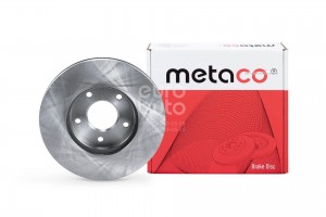 Диск тормозной передний вентилируемый 3050027 METACO