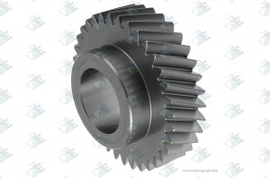 Шестерня 4-й передачи Z=35t, ZF 16S181/221/251 нового образца 95531536 EURORICAMBI