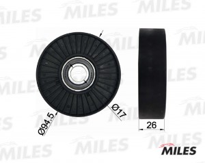 Ролик ремня приводного MERCEDES BENZ W210/W211/W639 M112/113 AG03025 AG03025 MILES