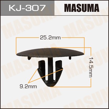 Пистон обивки универсальный MASUMA KJ307 MASUMA