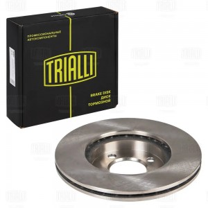Диск торм. для а/м VW Golf III 91-/Polo 93- перед. d256 DF 150005 DF150005 TRIALLI