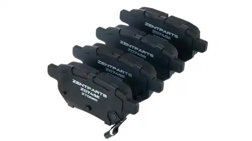 колодки дисковые задние Z07492 ZENTPARTS