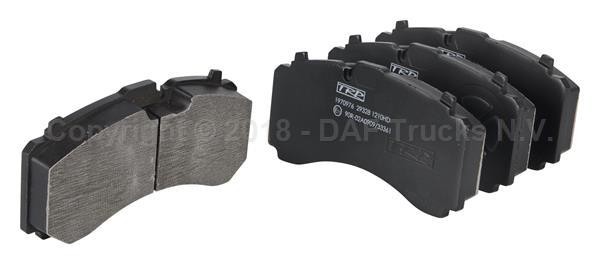 Колодки тормозные - Knorr ST7 WVA 29318/29328 1970976 DAF TRP
