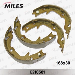 Колодки стояночного тормоза MITSUBISHI ASX 10-/LANCER 08-/OUTLANDER 06-12 (TRW G E210581 MILES