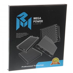 Фильтр воздушный салона HYUNDAI Solaris KIA Rio (11-) угольный MEGAPOWER 810-14-006 MEGA POWER