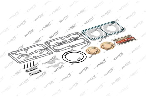 Ремонтный комплект компрессора Old Type (прокладки+клапана) For Wabco:412 704 00 1300010101 VADEN