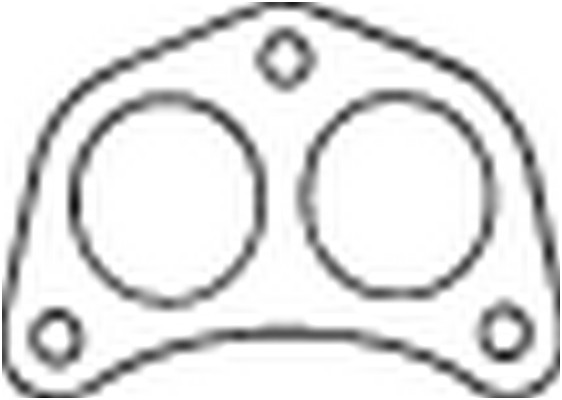 Прокладка MITSUBISHI Space Wagon (98-04) выхлопной системы BOSAL 256-656 BOSAL