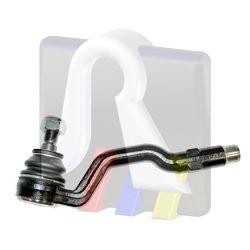 наконечник рулевой! RHT\ BMW X3 all 04> 91-09596 RTS
