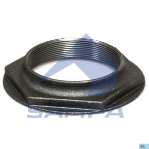 Гайка ступицы M90*2 Scania 2/3/4 серия 040256 SAMPA