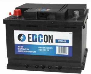 аккумуляторная батарея! 19.5/17.9 +слева 60Ah 540A 242/175/190\ DC60540L EDCON