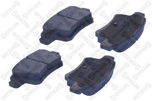 колодки дисковые задние! с антис. пл.\ Byd, Citroen C4 Picasso 1.8/2.0/1.6HDi/2. 000-002B-SX STELLOX