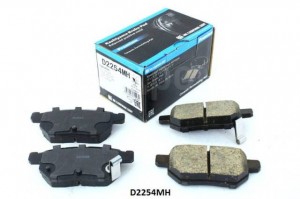 Колодки тормозные дисковые задние TOYOTA AURIS (E15) 06-12 D2254MH D2254MH MK KASHIYAMA
